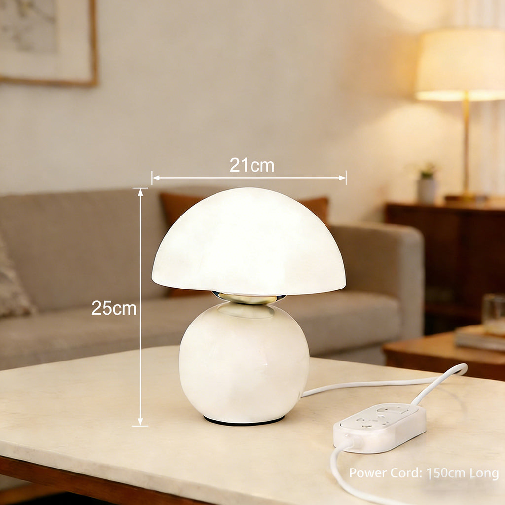 Mushroom 670nm Red Light Sleep Lamp Desk Lamp Table Lamp – , 3 Color Temperatures, Dimmable